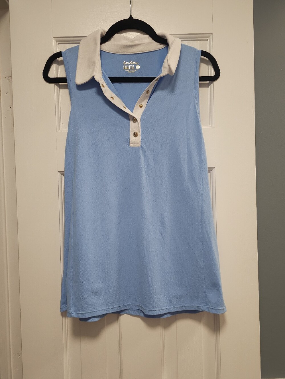 Lilly Pulitzer Luxletic Sleevless Polo